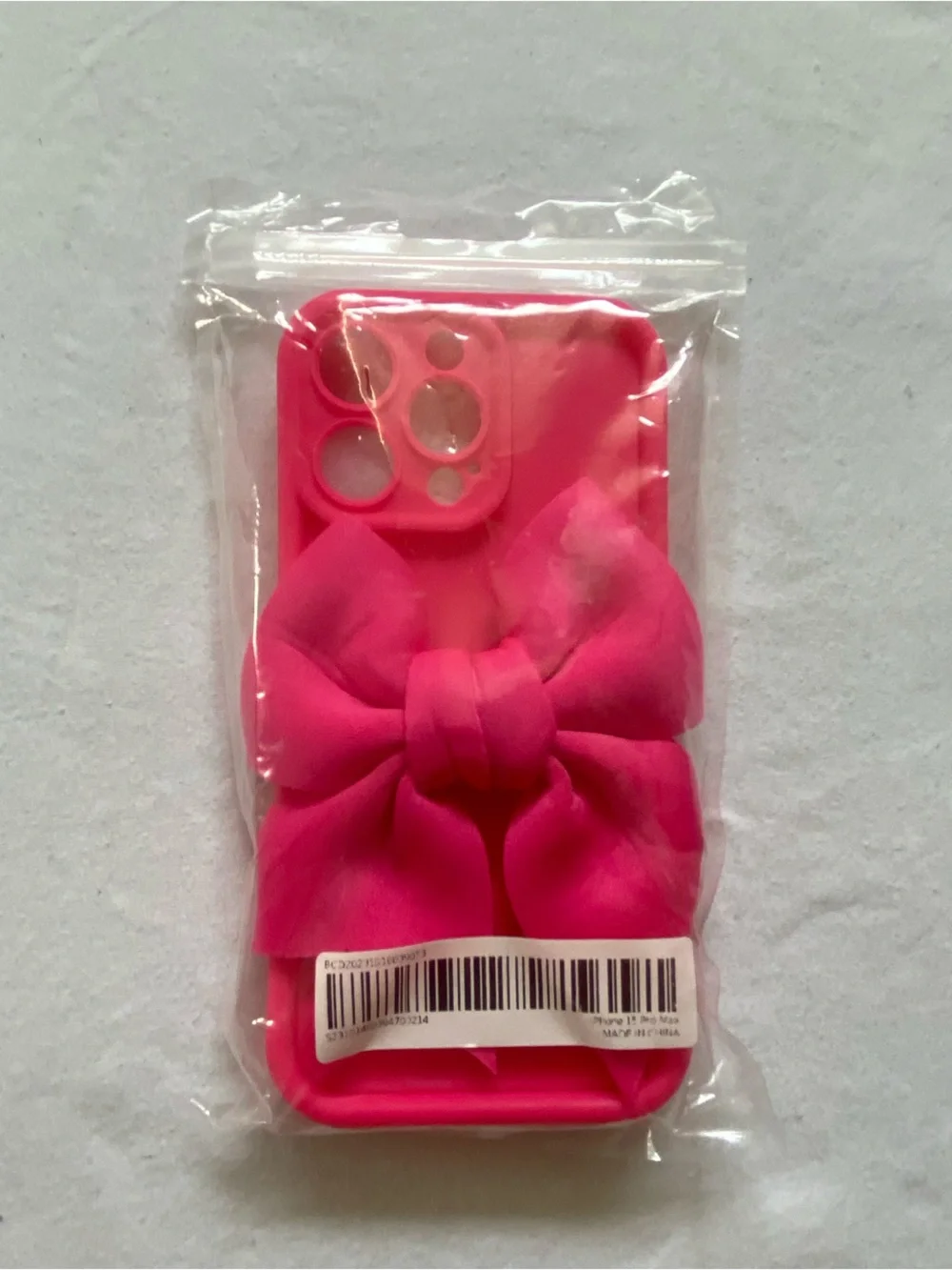 Pink Bow iPhone Case